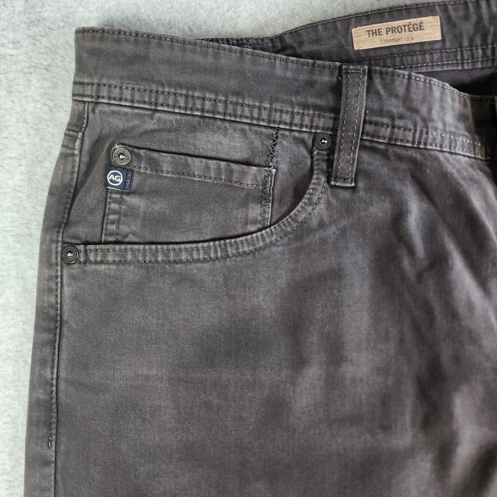 AG Adriano‎ Goldschmied The Protege Pants Mens Size 38x30 Gray Stretch Tag 38x34